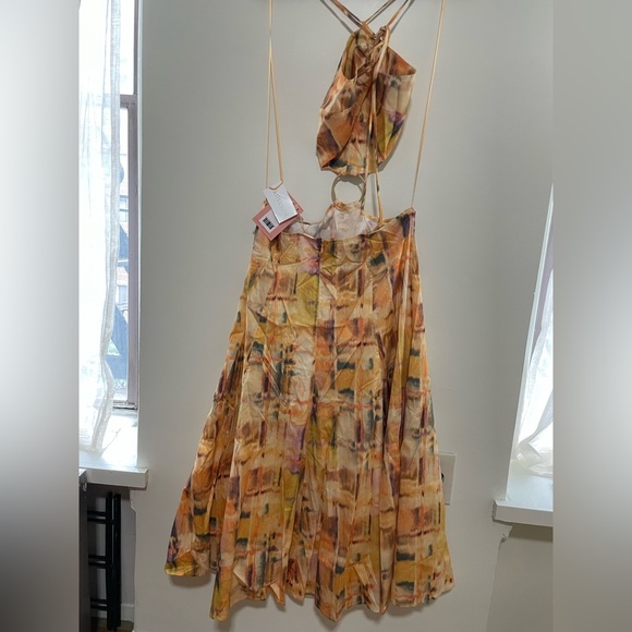 Cult Gaia Nadeesha Dress in Summer Haze - Size L - Picture 7 of 8